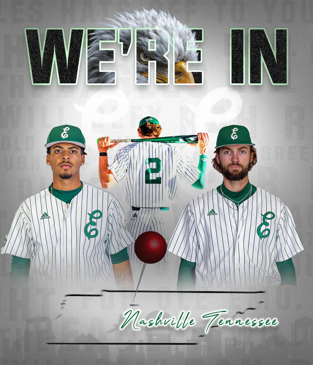 The Eagles have arrived⚾️🦅
📍Nashville, TN

-
#EMUEagles | #HTR