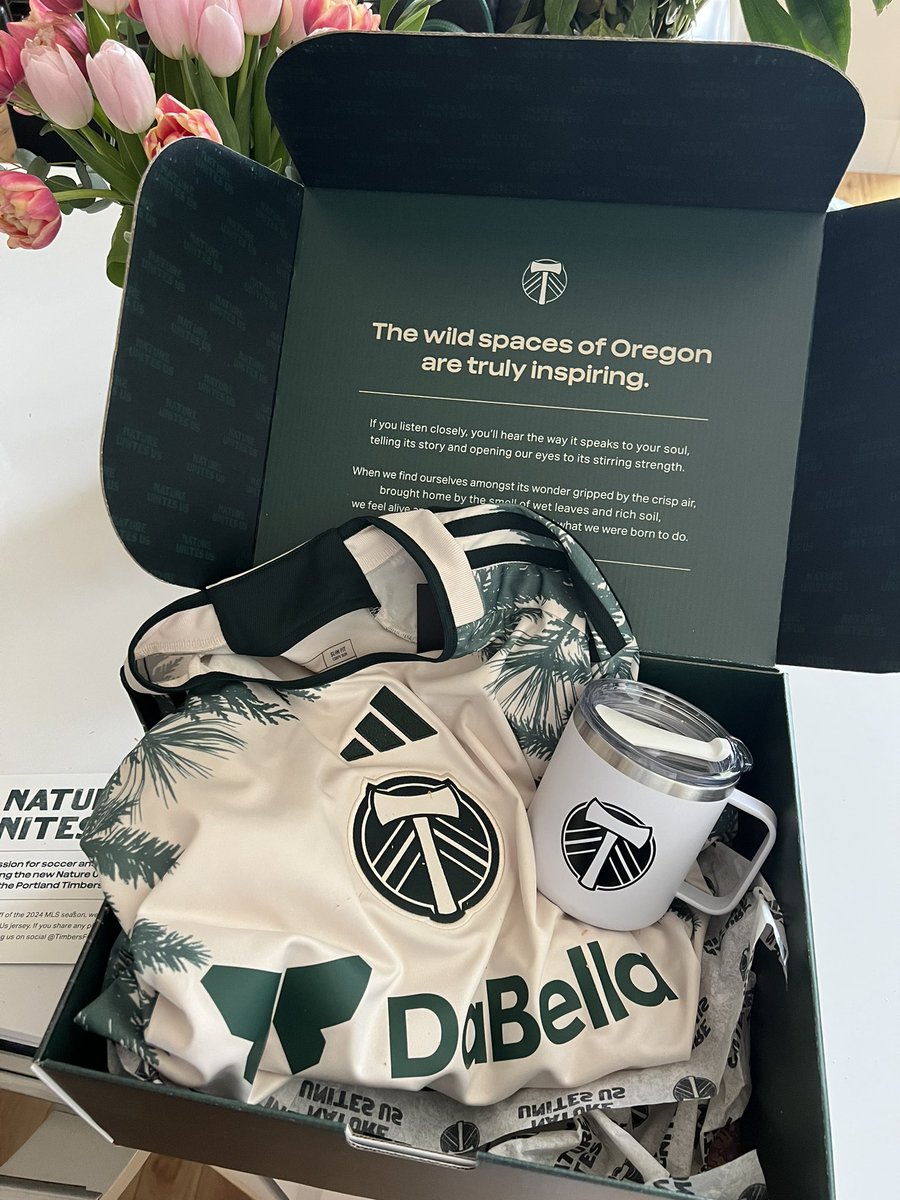 Yayyy thank you @TimbersFC !! Sooo excited to be repping this kit all season 🥰🥰🥰 #rctid