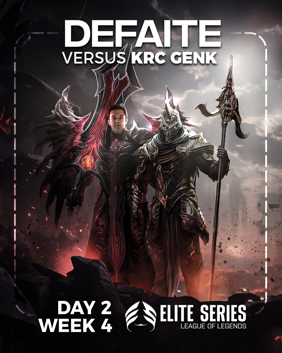 ouat_lol's tweet photo. On savait que cette semaine serait difficile... 😨 
C'est à partir de la semaine prochaine que tout se joue pour les playoffs maintenant, on lâche rien ! 💪

GGWP @KRCGenkEsports 

#OUAT8TH https://t.co/KV1mxo2wLT