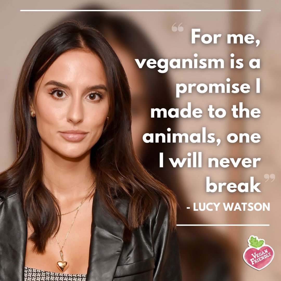 The rest of the world may know her from Made in Chelsea but we know Miss Lucy Watson for her vegan activism 🌱

What does Veganism mean to you? Let us know in the comments!