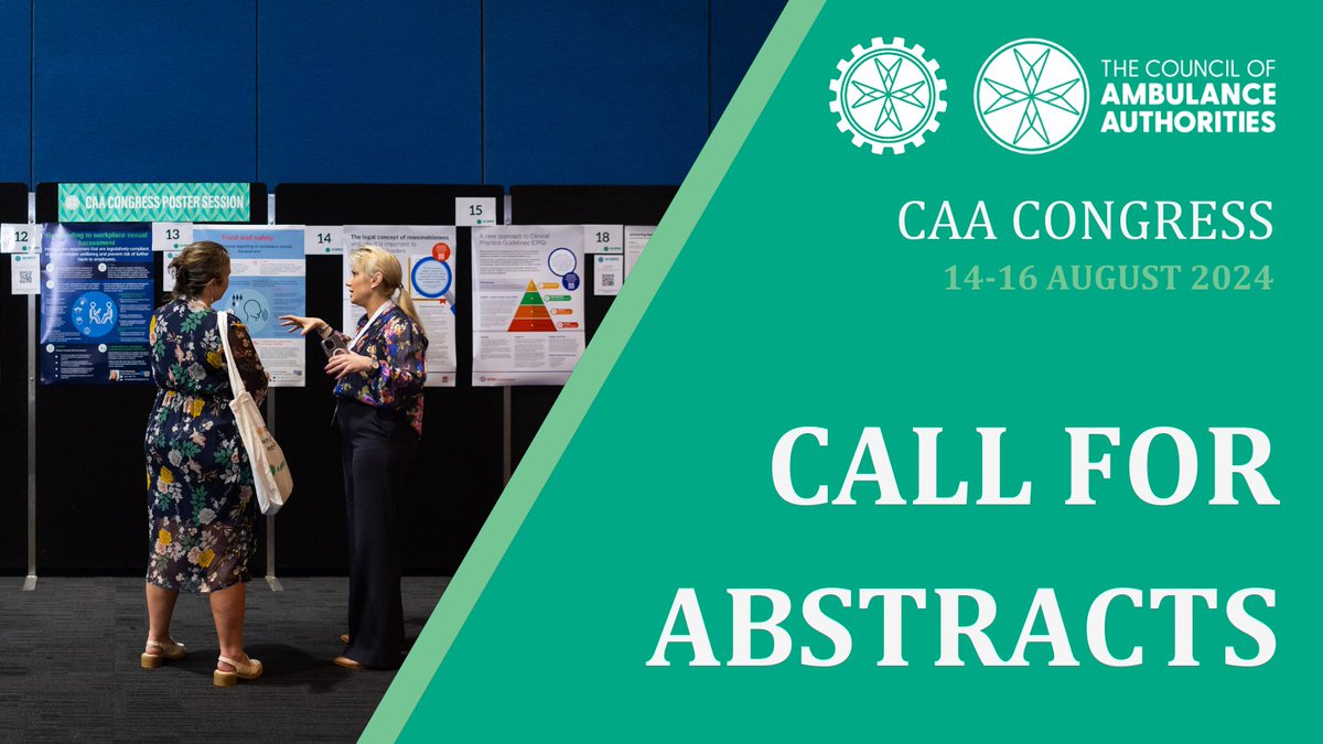 Did you know our 2024 Congress call for abstracts include two presentation formats? Both oral presentations, and display posters. Learn more: loom.ly/nzTKnu4
