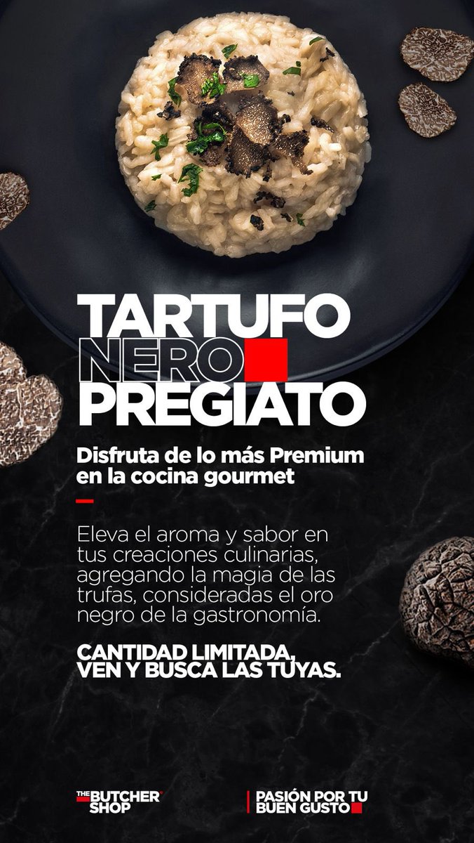 BUTCHERSHOPRD's tweet photo. Trufas Negras Italianas 🖤
En TBS siempre complacemos  los más exigentes paladares de nuestros clientes, disfruta del Oro Negro de la gastronomía, Trufas disponibles en todas nuestras sucursales. #TBS #thebutchershoprd #butchershop #trufas #gourmet https://t.co/wVqEUPVPUU
