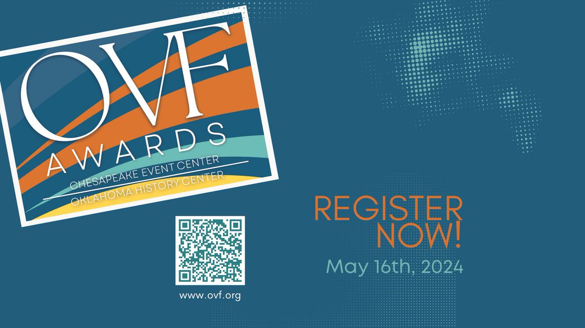 OkVentureForum's tweet image. Reserve Your Seat Now for the 2024 OVF Awards Event!

May 16, 2024 | 11:00 AM - 1:00 PM
Oklahoma History Center  

Register at ovf.org/event-5162057

#OVF #OklahomaVentureForum #VentureInvestment #Entrepreneurs #Founders #Incubators #SmallBusiness