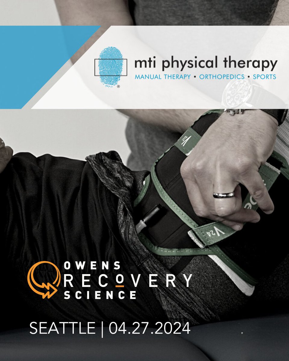 We are delighted to welcome Kyle Kimbrell, PT, MPT this April to instruct UW DPT students in Blood Flow Restriction in April! Interested in a BFR course? Kyle is hosting one in Seattle on 4/27. Link for info: owensrecoveryscience.com/courses-view/?…