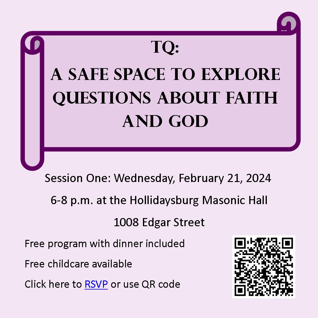 AltoonaSt's tweet photo. #StLukesEpiscopalChurch #HollidaysburgPA #Food #Friends #Faith #Exploration #FreeDinner #FreeChildcare https://t.co/MBfAwgD5jB