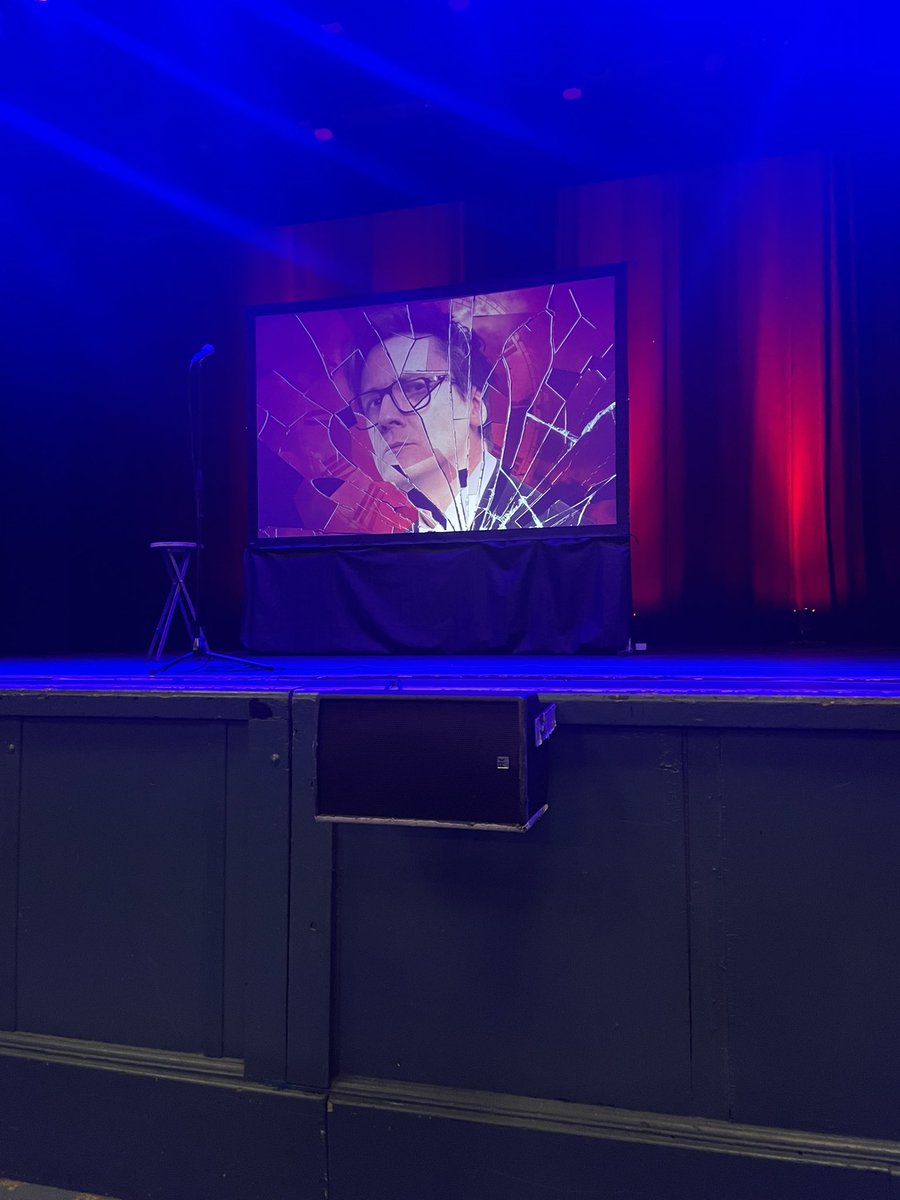 @MrEdByrne and @Michellesfunny both put on an absolutely epic show at the @MarinaTheatre1 tonight. If you get chance to see either one, it’s well worth it. Only made better by the snort laughs we heard behind us throughout the night! #tragedyplustime