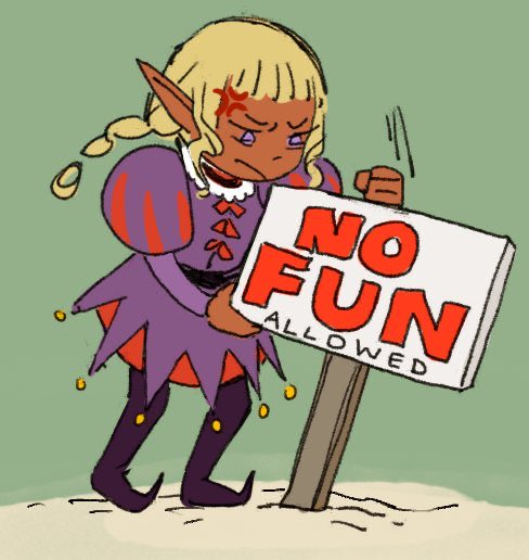 11agares's tweet photo. #1 rule of the dungeon https://t.co/15uBW9QpYF