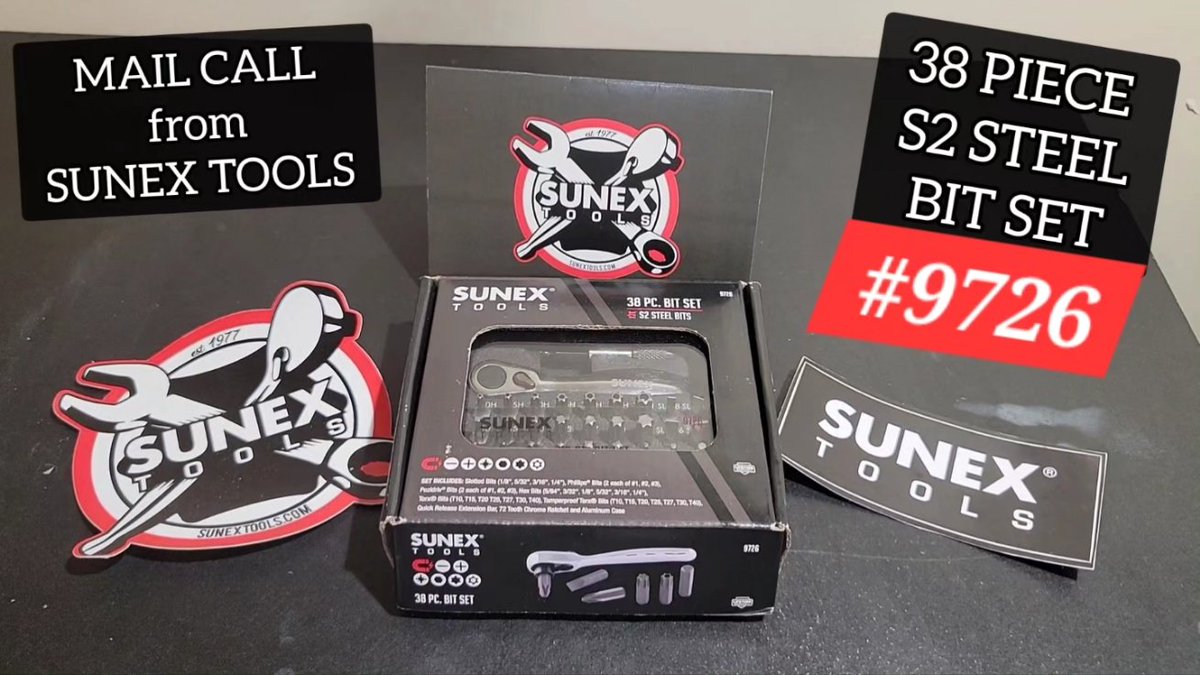 backwoodsdiy's tweet image. @SunexTools S2 Bit set, ready to work #Sunextools #Toolsofthetrade #diy #newtools #tradesman #mechanic