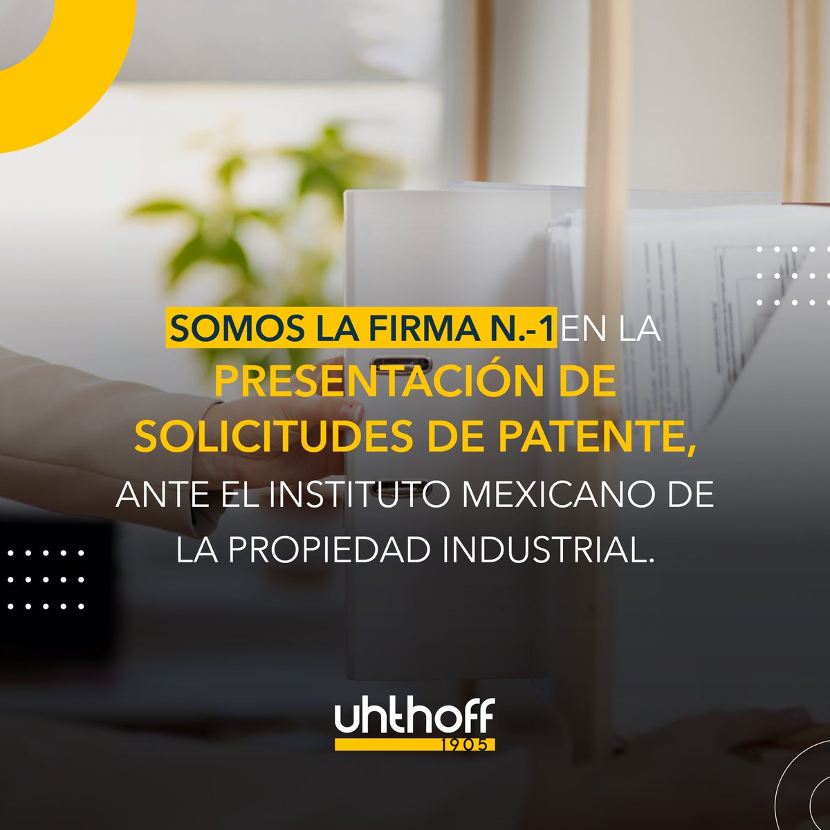 UHTHOFFLAWMX's tweet photo. ¡Contáctanos, estamos listos para apoyarte!
https://t.co/BZ3lCcbhJO
#Uhthoff #CreandoContigo #Marcas #DerechoDeAutor #Patentes #Litigio #DerechoDelEntretenimiento https://t.co/Ph6QwlF3qc