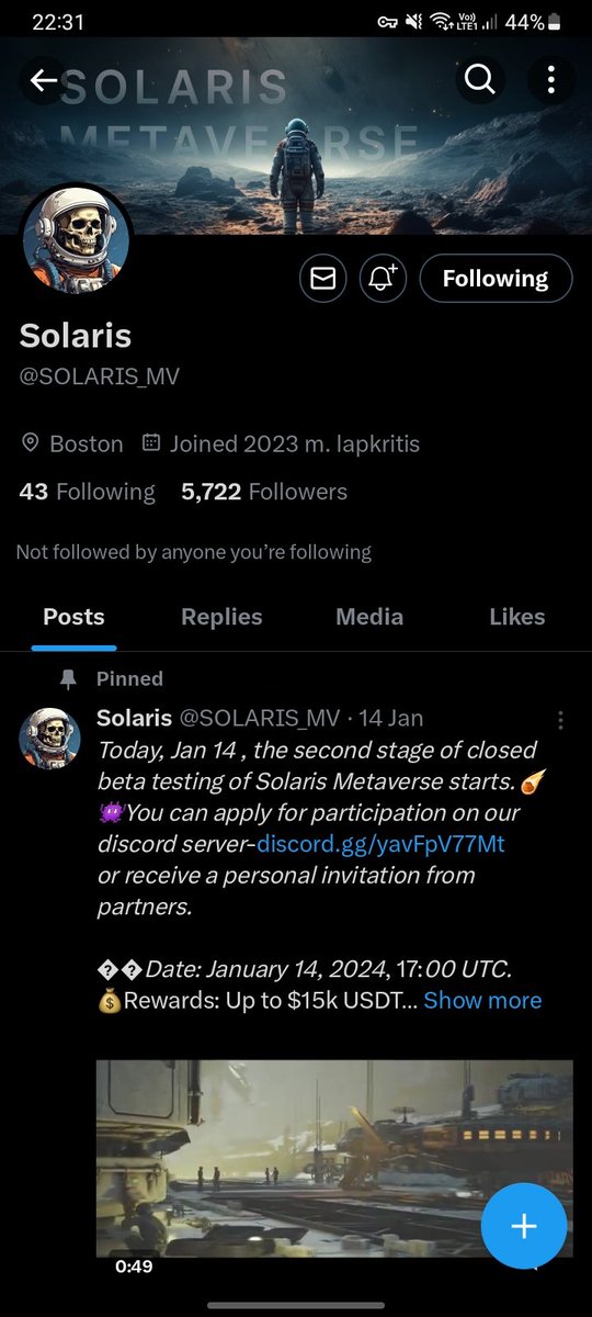 🚨🚨🚨⚠️⚠️⚠️ SCAMMER/HACKER ALERT!!!⚠️⚠️⚠️🚨 🚨🚨

@SOLARIS_MV DO NOT TRUST, DO NOT ORESS ANY LINKS FROM THEM!!!!

THEY'RE OFFERING YOU A JOB, BEFORE THEY DO, THEY ARE ASKING FOR YOUR WALLET ADDRESS (MOST LIKELY TO CHECK HOW MUCH MONEY YOU HAVE) AND THEN GIVE YOU A LINK TO