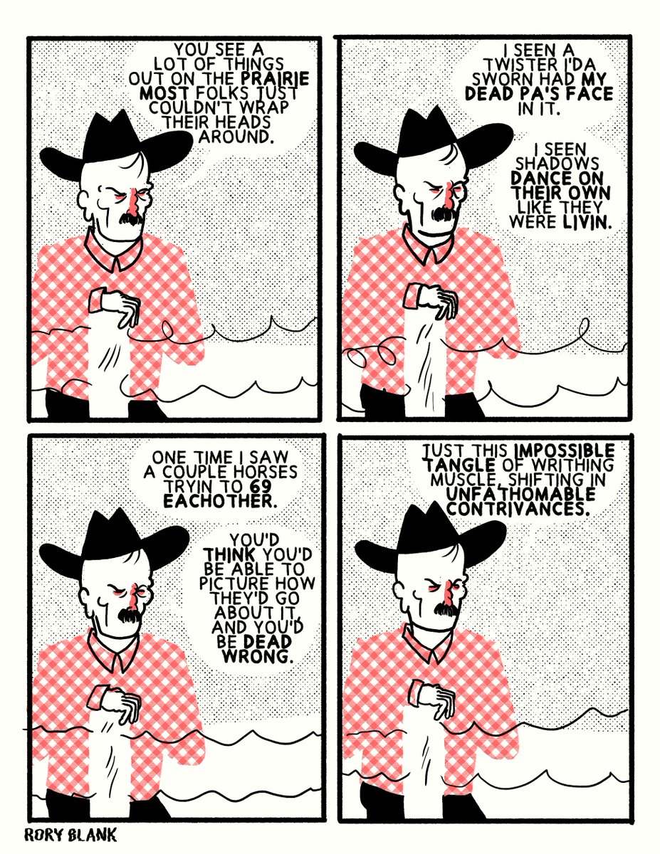 a lot of strange things out on the prairie 