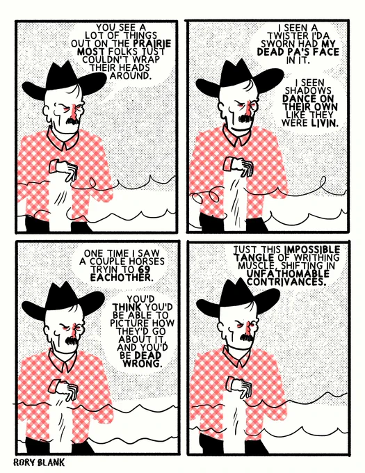 a lot of strange things out on the prairie 