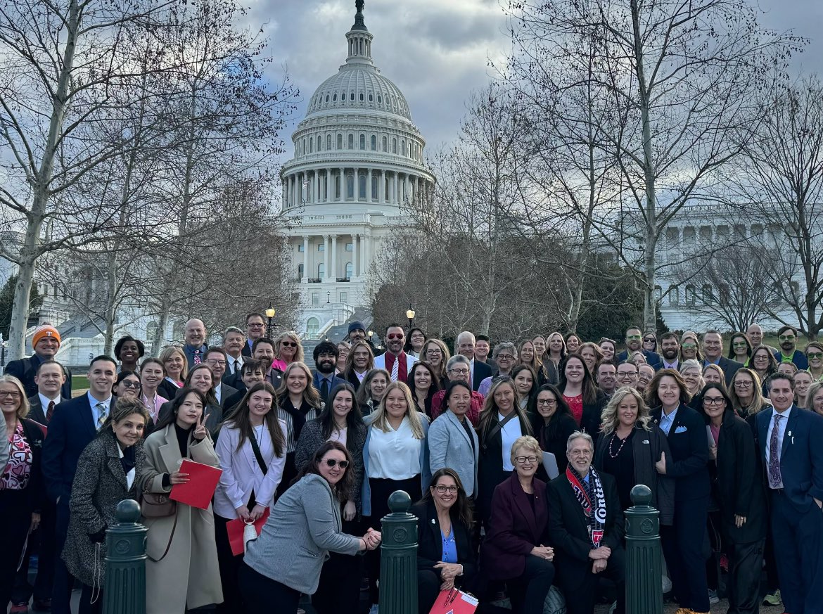 Such an amazing experience at @SHAPE_America #SpeakOutDay ! Always a blast seeing old friends, making new friends, and advocating for our health and PE programs! Next stop… #SHAPECleveland !