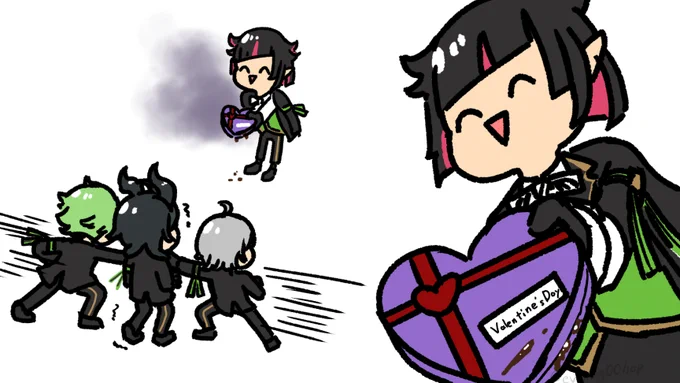 (遅れたけど)ハッピーバレンタインじゃ