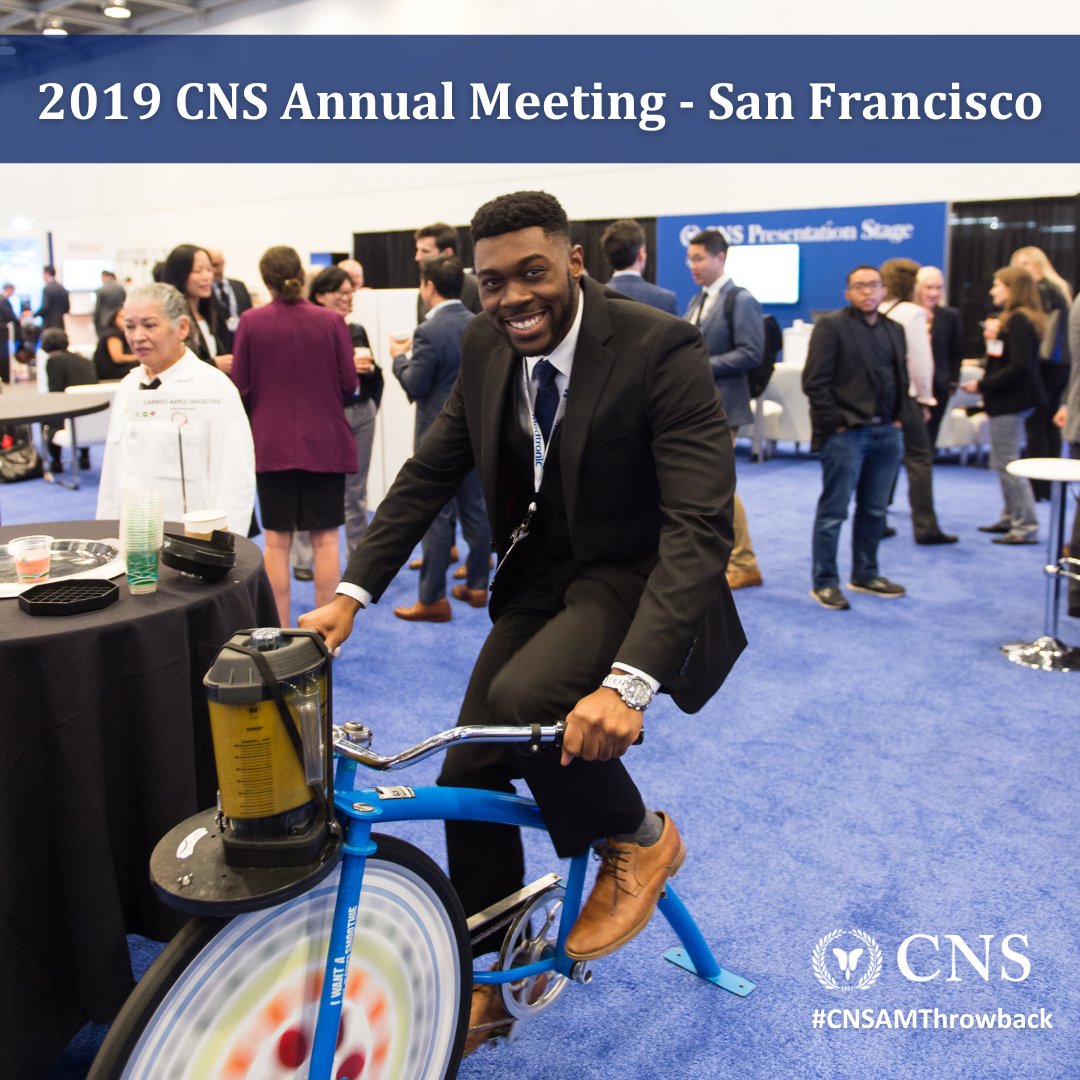 CNS_Update's tweet photo. It's #CNSAMThrowback Thursday! This one comes from #2019CNS in San Francisco, where we did our first Wellness afternoon with fruit smoothies on a bike in the Xperience Lounge! Stay tuned for our #2024CNS Wellness program & save $300 when you register now: https://t.co/1y0dtluFxU https://t.co/bzuSDOMtpU