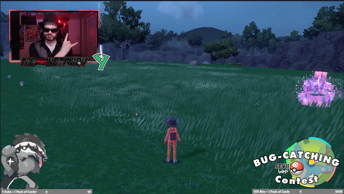 DarkMastrSpence's tweet photo. Time to Hunt some Bugs! The @seviiboys Bug Catching Contest is ON! Time for this Goon to join the fray! Starting in #PokemonScarletViolet tonight so get some BOINTS on the board! Link in Comments #ShinyHunting #BugCatchingContest https://t.co/6X87vDIrsW