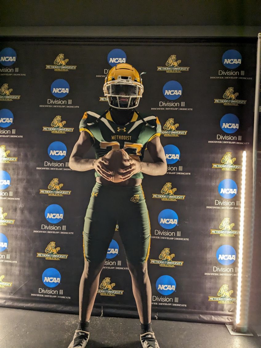 Jordan Gonder (@gonder_jordan) on Twitter photo After a great visit, I am blessed to receive an offer from <a href="/Methodist_FB/">Methodist University FB</a>. Thank you for the opportunity. Let’s go!!!!
<a href="/_coachcccoleman/">Carl C. Coleman</a> <a href="/CoachKwill/">Keven Williams</a> <a href="/NCHSTROJANS/">Northwest Cabarrus Athletics</a> <a href="/NCHSTrojanFB/">Northwest Cabarrus Football</a> <a href="/Coach_Santana/">Coach Santana Loudermilk</a> <a href="/CoachE_Morman/">Eric Morman</a> After a great visit, I am blessed to receive an offer from <a href="/Methodist_FB/">Methodist University FB</a>. Thank you for the opportunity. Let’s go!!!!
<a href="/_coachcccoleman/">Carl C. Coleman</a> <a href="/CoachKwill/">Keven Williams</a> <a href="/NCHSTROJANS/">Northwest Cabarrus Athletics</a> <a href="/NCHSTrojanFB/">Northwest Cabarrus Football</a> <a href="/Coach_Santana/">Coach Santana Loudermilk</a> <a href="/CoachE_Morman/">Eric Morman</a>
