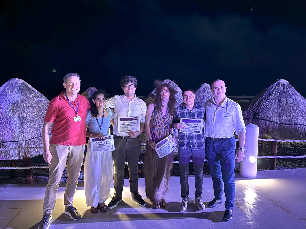 Fusion_Conf's tweet photo. We are still reminiscing over our #MCS24 &amp; #NeuroGen24 joint Gala Dinner🕺🪩 Another big congratulations to all our poster winners from both groups!! https://t.co/jcNnwy5l1h