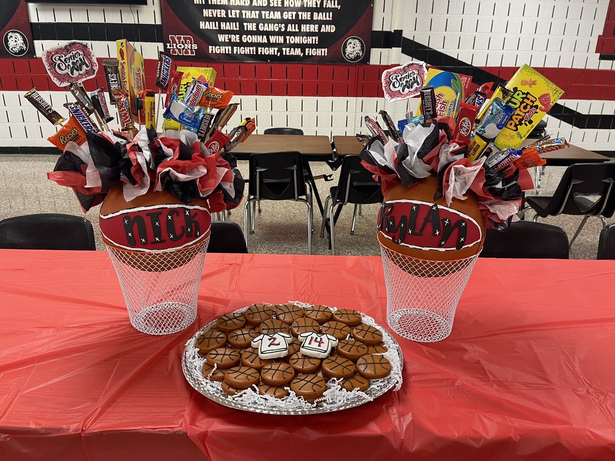 NRLionsBBall's tweet photo. A big thanks to @NabihDavid and Butterbees for a great program dinner ahead of our final regular season game tomorrow night! 

Go Lions‼️ #WeAreNR https://t.co/rJrFf23TSK