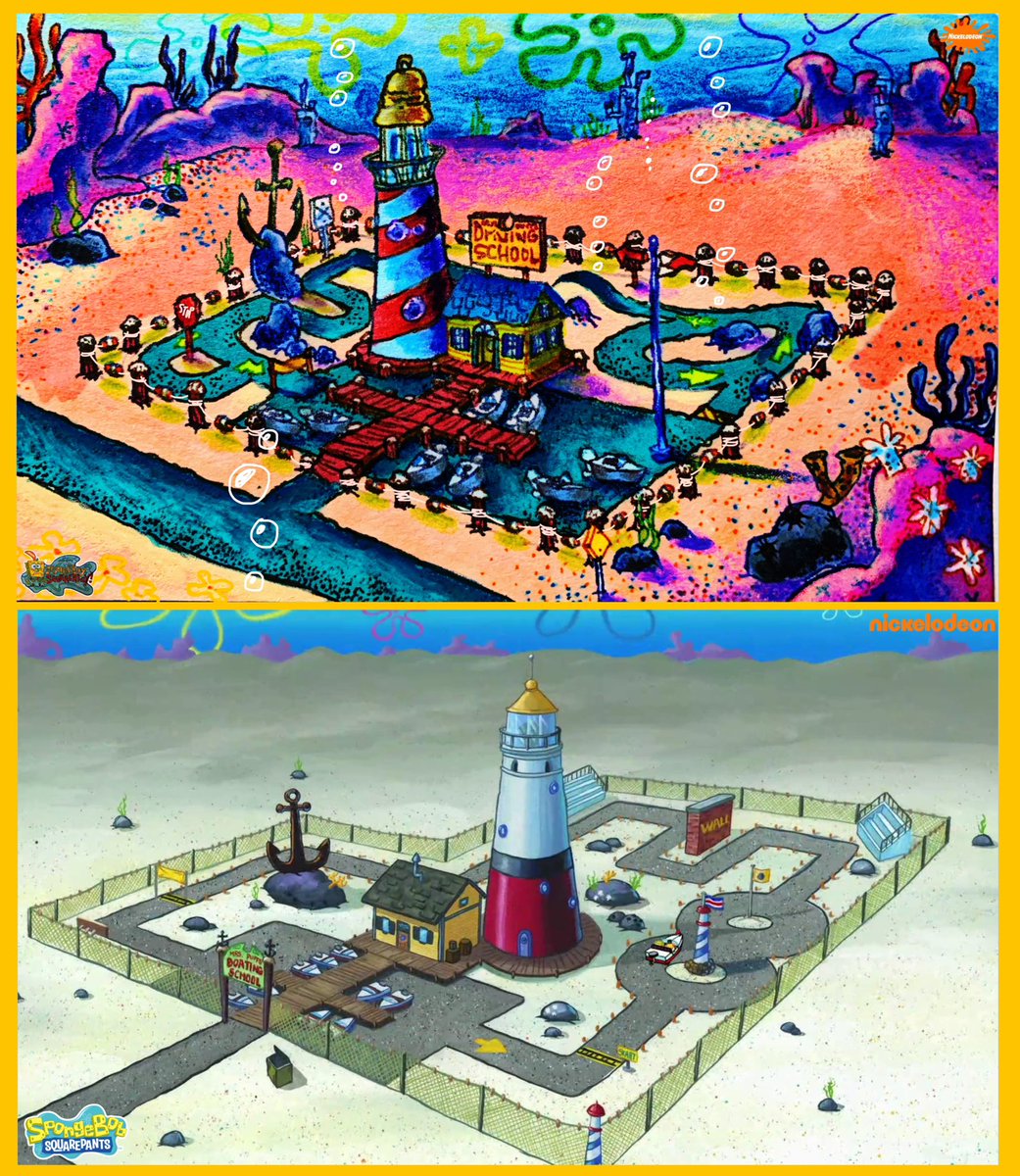 duda_wilson's tweet photo. @SpongeBob @ArtofSpongebob @DrawingSponge @DailyNickNews here’s the finish line #SpongeBobSquarePants #SpongeBoyAhoy #BoatingSchool #BikiniBottom https://t.co/u46Rp6GWuq