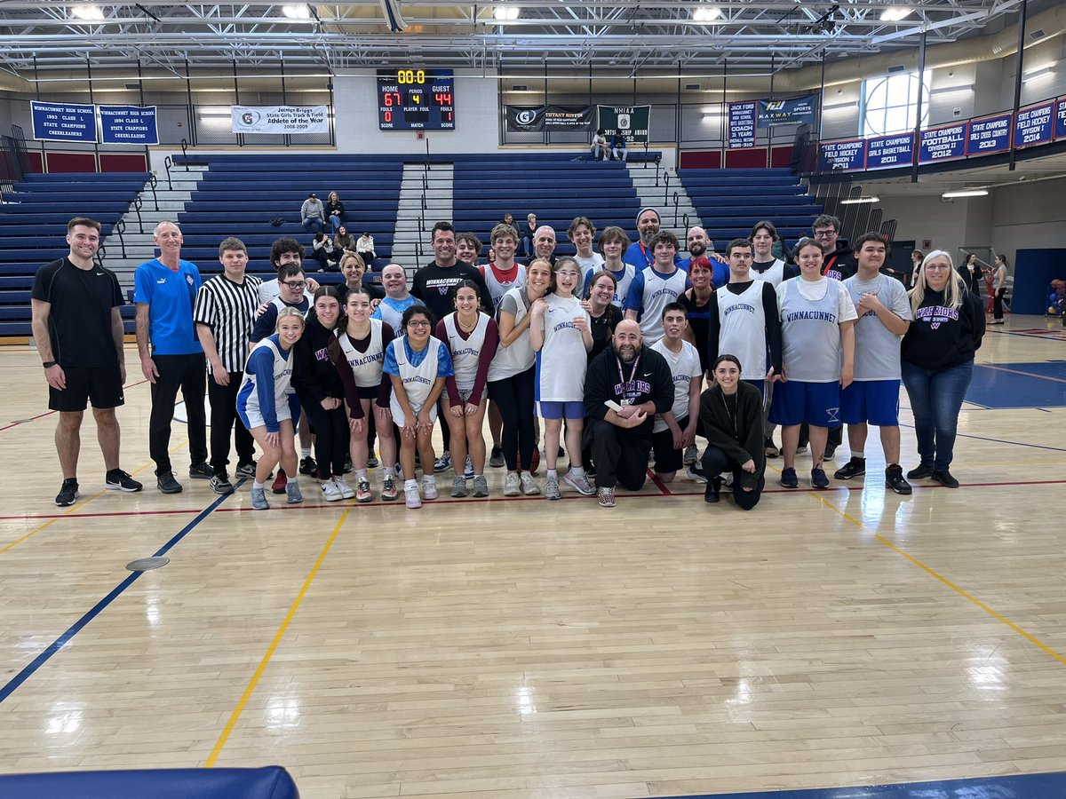 Thanks for the great run Faculty! Our favorite game of the year 💙 🏀 #stillundefeated