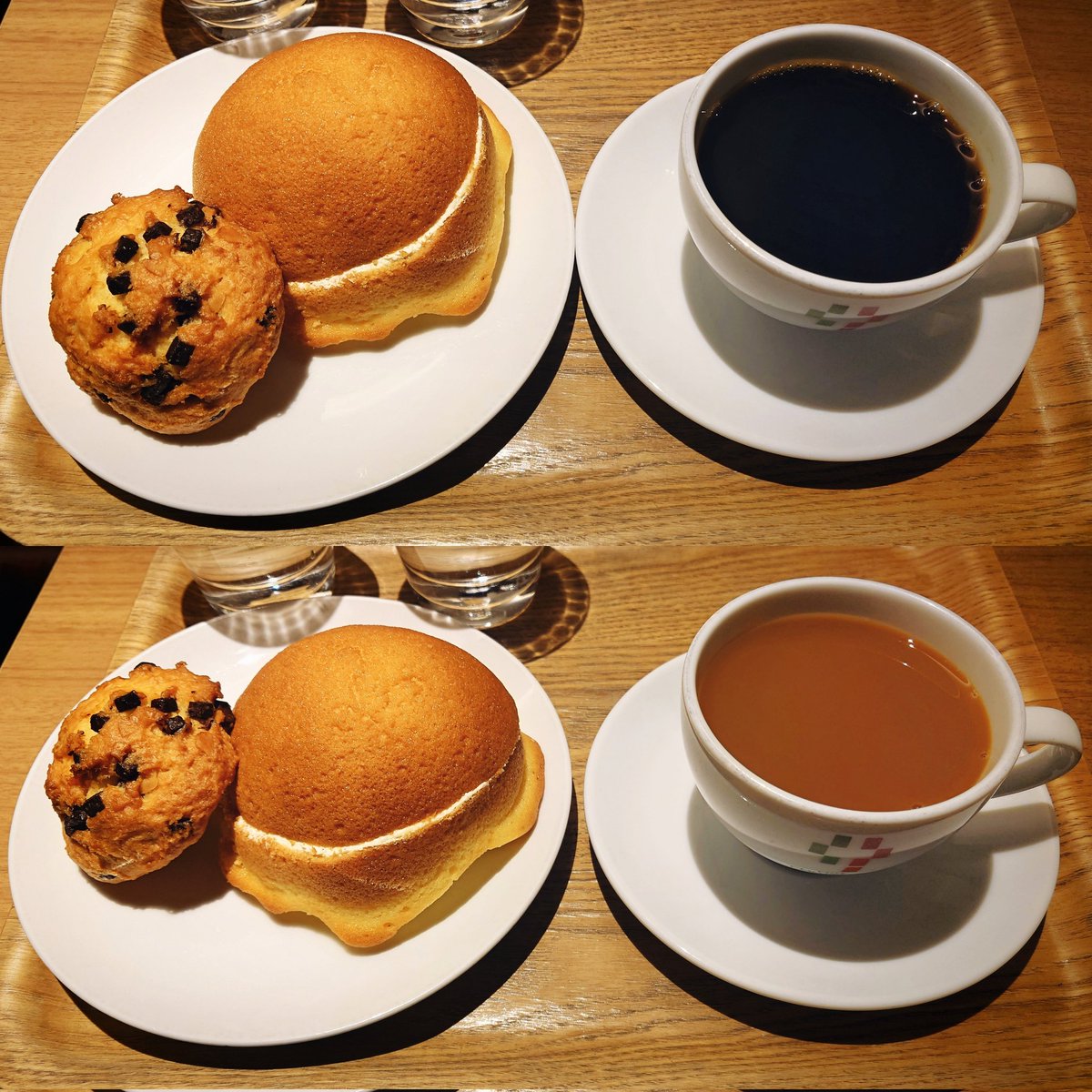 HIRO_JO3WGV's tweet photo. It's coffee time. ☕
 
#cafeciaopresso 
#dripcoffee 
#cookhouse 
#briocheeggbun 
#chocolatechipscone 
 
#カフェチャオプレッソ 
#ドリップコーヒー 
#クックハウス 
#ブリオッシュたまごパン 
#しっとりチョコスコーン 
 
A day that starts with a cup of coffee ... https://t.co/B2Qx4F9gyZ