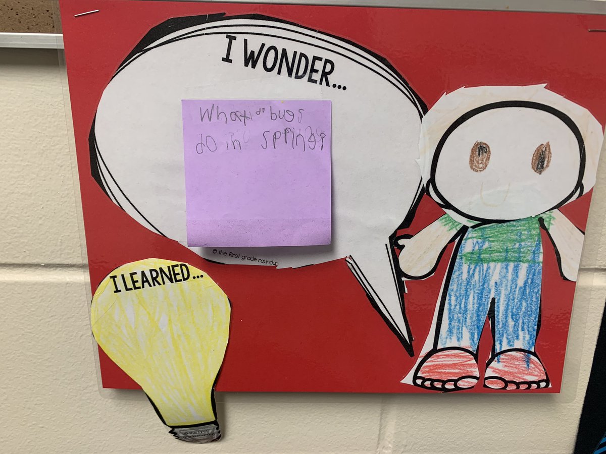 First grade Wonder Walls always have the best questions! Curiosity+Research=Engagement and Learning! I love it! #HarrisHappenings #1GC <a href="/HarrisElem_Prin/">Sarah Greulich</a>