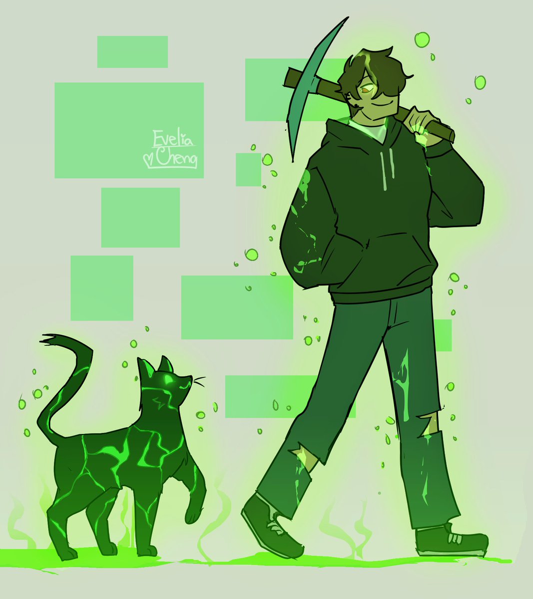 Luzu y su gato bien toxiquettes☢️

#QSMP #qsmpfanart #Luzufanart
