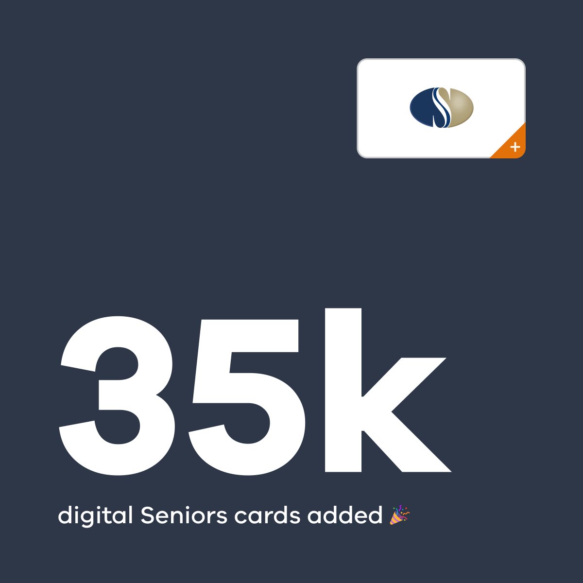 🎉Exciting news - 35,000 seniors have a digital Seniors Card or Seniors Discount Business Card on their phone. If you're not one of them yet, don't miss out! Open your Service Victoria app and tap My wallet to find out more.

@VicGovDFFH 
#ServiceVictoria #DigitalSeniorsCard