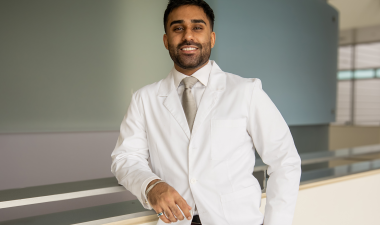 stan_state's tweet photo. Inspired by his brother’s medical journey and his own injury, #StanStateAlumni Gurjoban “Gore” Hayer turns pain into purpose and a passion to help others. ❤️💛

Read the story: https://t.co/Ksl4gip0Pc https://t.co/JSk6IxdcHA