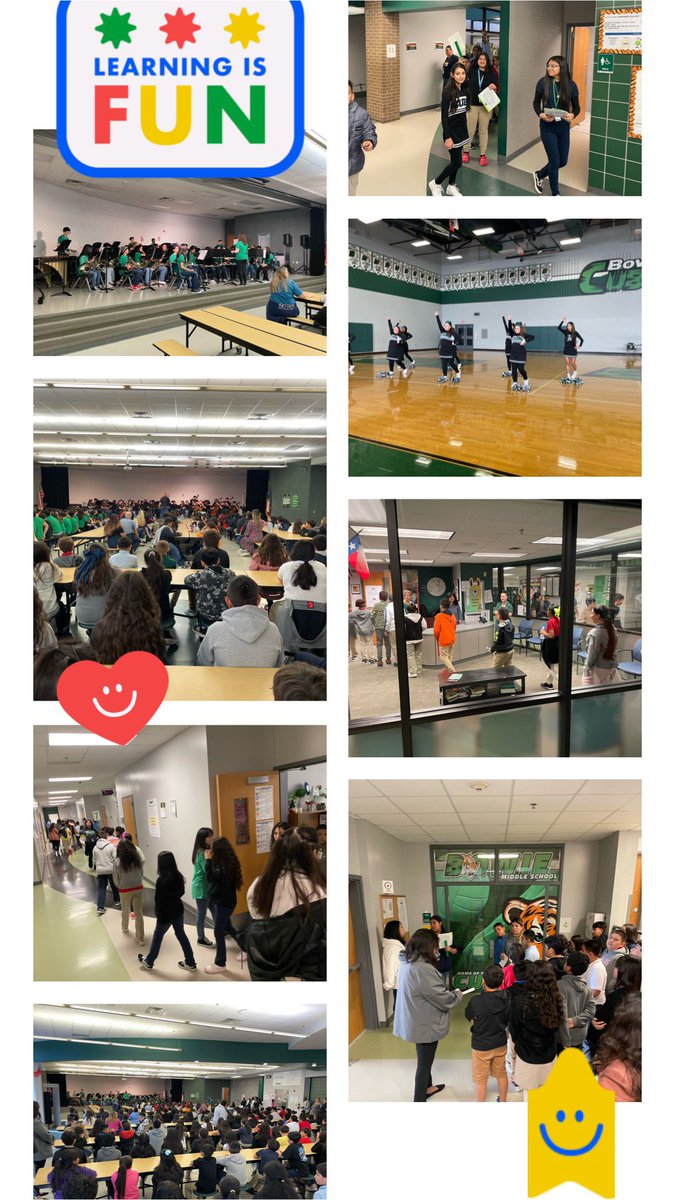 Fantastic day at Bowie Middle School hosting our feeder elementary schools Townley, Schulze, and Britain! Welcoming future fifth graders and helping them transition smoothly to middle school. Exciting times ahead! #TransitionDay #CommunityBuilding #ExcitedForTheFuture 📚✨