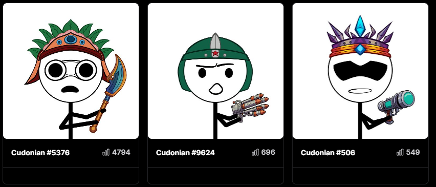 Thanks for the WL and the airdrop!! <a href="/CudoniansNFT/">CUDONIANS (NFT)</a>

They Look Awesome!

Great Job!

<a href="/StargazeZone/">Stargaze ✨🔭</a>

#Cosmos