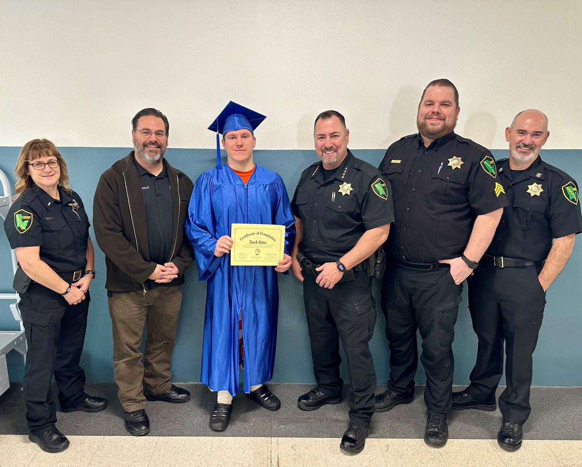 scsos_'s tweet photo. Congrats to Zach Sims for completing all of his courses to earn his high school diploma through Sutter County Adult Education’s Jail and Probation program. He will be participating in the upcoming Adult Ed graduation in May where he will receive his official high school diploma. https://t.co/Gam7VDbFBQ