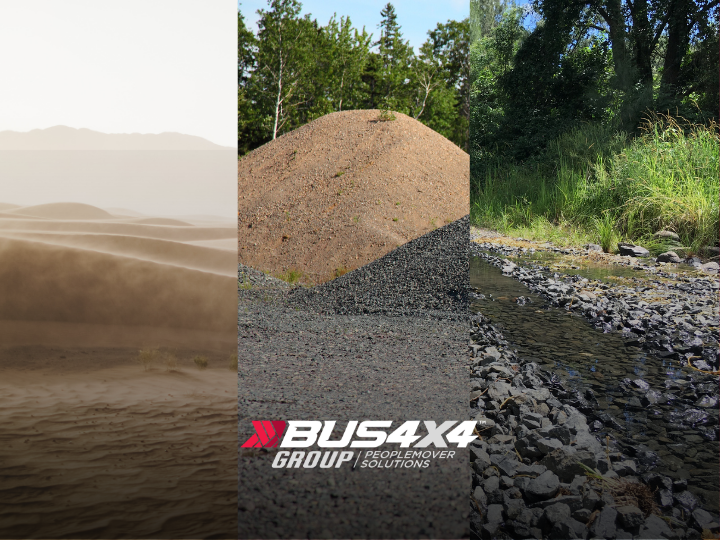 BUS4x4's tweet photo. Save your tyres! Check your tyre inflation before going off-road. Different terrains require different tyre pressures. 

Keep this in mind when travelling off road as it can prevent punctures, getting bogged, and reduce tyre wear. https://t.co/q1lEPXAkFr