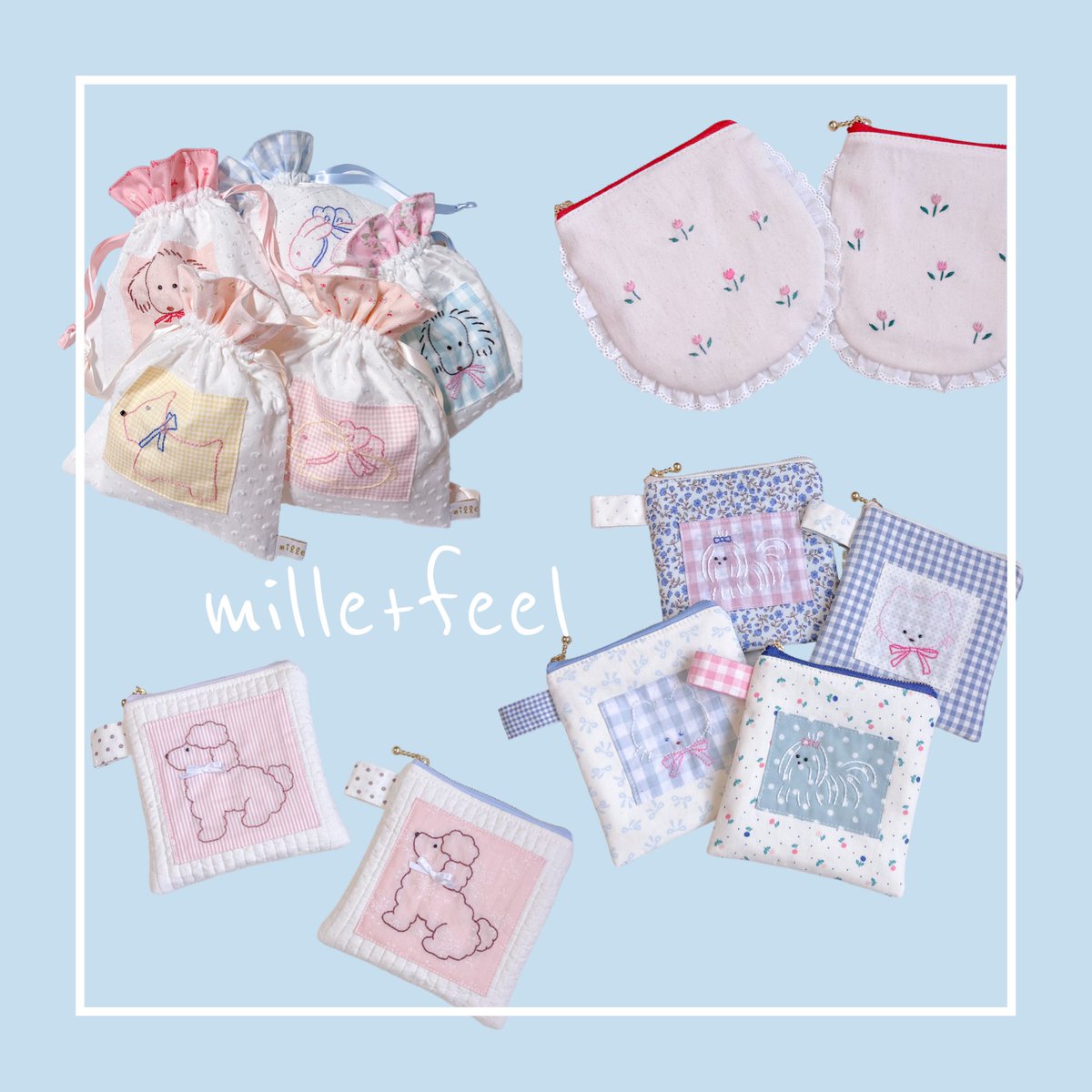 millefeel's tweet photo. ♡おしらせ♡

2/17(金)〜25(日)まで
新宿マルイ本館2階で開催のイベント
one one marketに参加します！🌷

2/17(土)〜2/25(日)
   11:00～20:00
新宿マルイ本館2階 

https://t.co/dvQQ339hK6

かわいい商品たくさん作ったので
ぜひのぞいてみてください〜🐶💞 https://t.co/nfT6kxG27Z