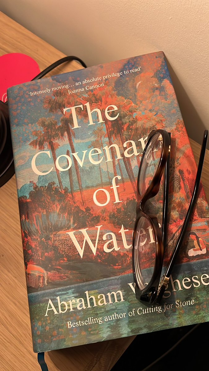 Goal this year is to read more. When I say read, I mean less law and more reading for my own enjoyment like I once used to. Started this year with a determination to complete the Covenant of Water by Abraham Verghese as recommended by @oprahsbookclub