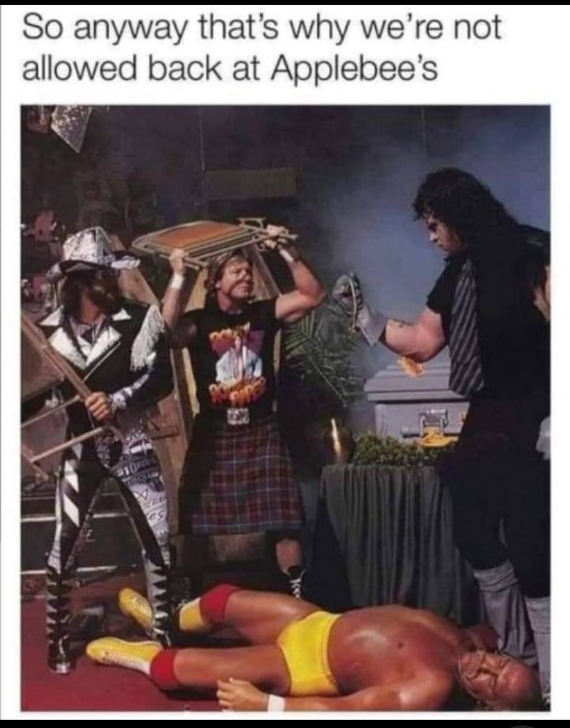 ThisWeekinConsp's tweet photo. #applebees #wwe #undertaker #hulkamania #machoman #hotrod #miketyson #joefrazier #muhammadali #jimjones #marylinmanson #wonderyears #joebiden #ww3 #fireworks #texas #bucees #90s #smurfs #bettertime #conspiracy #conspiracytheories #halftime
Listen to #thisweekinconspiracy #podcast https://t.co/u0BPoasemJ