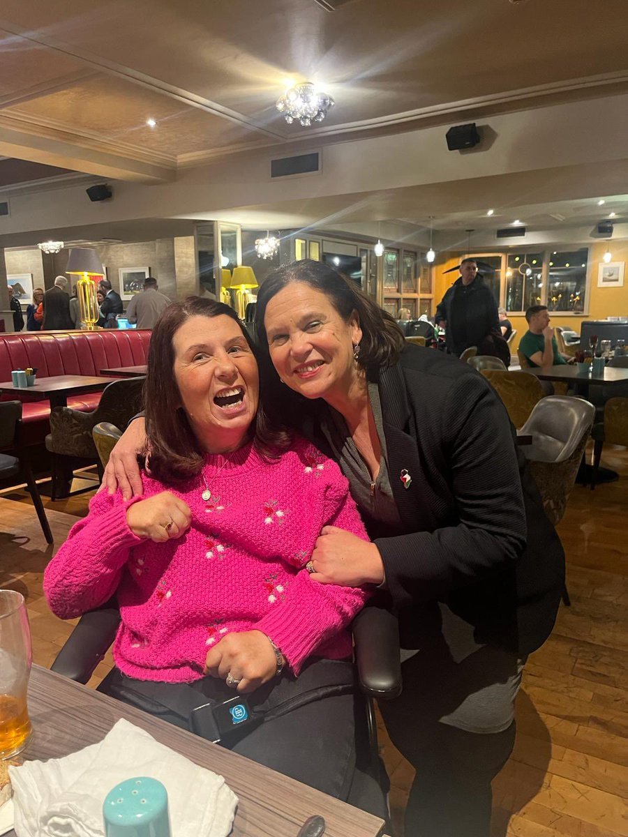 Great start to our weekend in <a href="/Wexford/">Billy Sweetman</a> when Donna met <a href="/MaryLouMcDonald/">Mary Lou McDonald</a> #strongwomen