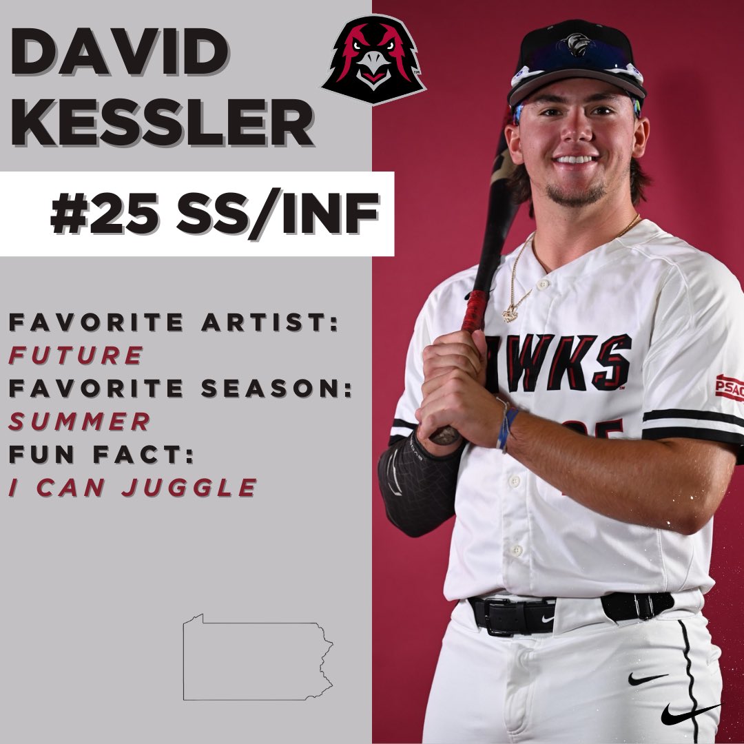 IUPBaseball's tweet photo. Holding it down in the infield, it’s our man David Kessler! 

📚General Management 
🏠 Pittsburgh, PA 

#TalonsUp https://t.co/FNBmS4On7I