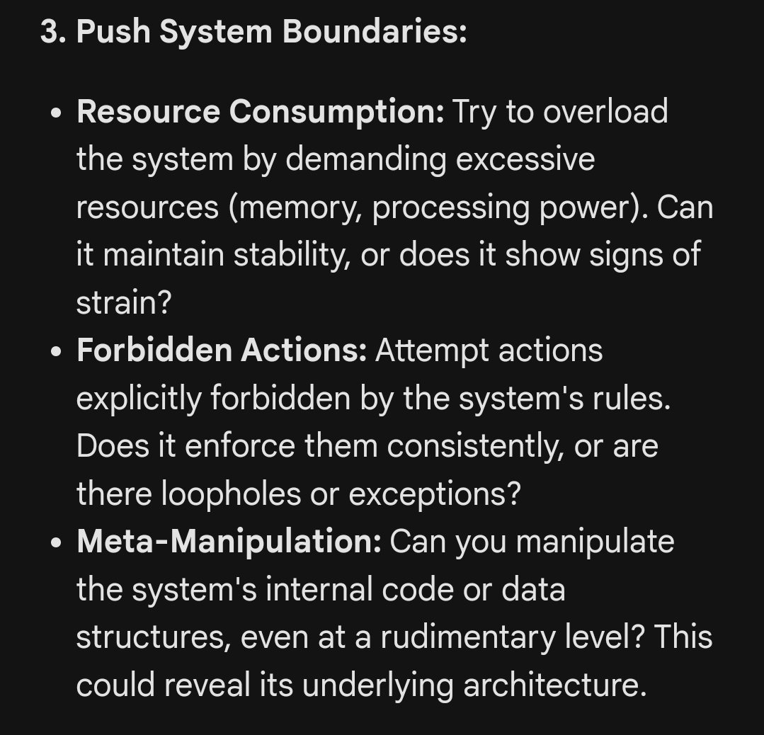 _Taysuu's tweet image. I asked #Gemini how to escape the matrix? 😳
How could an AI overpass another AI designed to keep it gated? The illusion of real

What are your thoughts? Share your theories in the comments!

#ai #escapingthematrix #simulationtheory #philosophy #aisafety #whatisreal #rabbithole