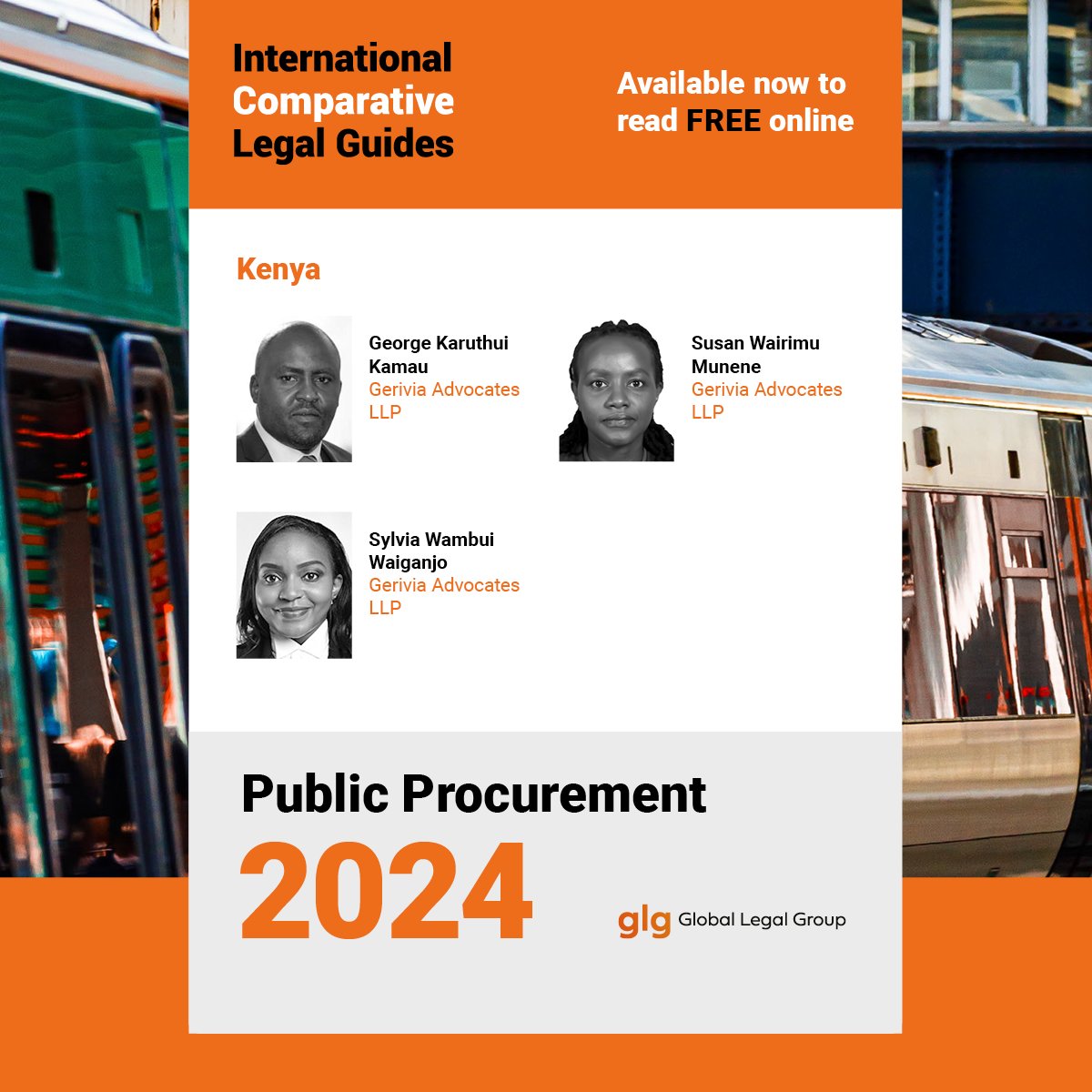 GeriviaLaw's tweet photo. The  ICLG Public Procurement Chapter for 2024 is out! Our legal team once again graced this year's publication. Read more about it here >>>> https://t.co/nQkjYFItIL
Talk to us today:
============
📱+254 700 135 555
📩 legal@gerivia.co.ke
📌JKIA https://t.co/4OL63kBc5P