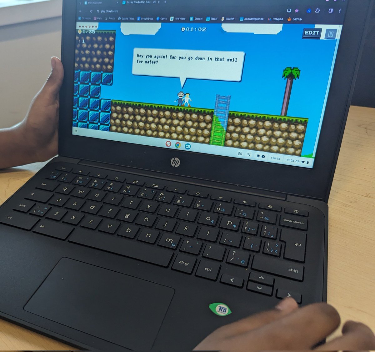 MrHennigar's tweet image. A cardboard Colosseum, 3D printer medieval crown, and a Bloxels game sharing details from a medieval war were all shared today.  #HRCEliteracy #MakerEdNS