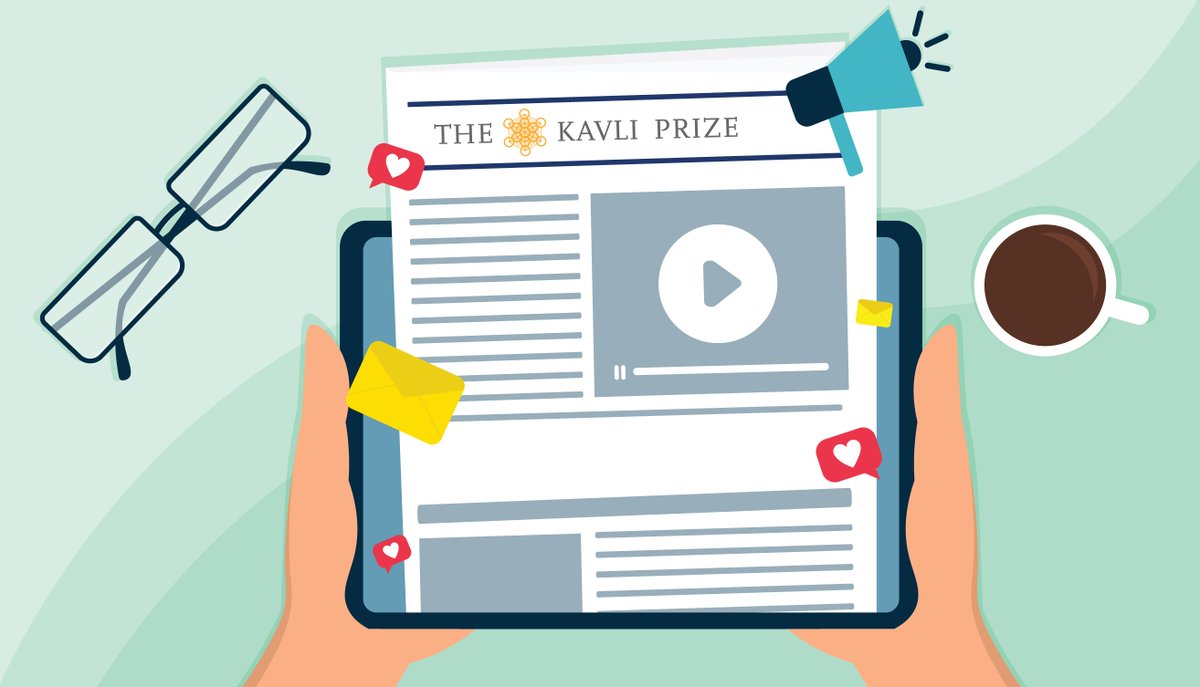 Sign up for our newsletter! We'll be sending news, events, and features of Kavli Prize Laureates. You can expect an email from us quarterly, with a special edition for our June 12 announcement. Visit kavliprize.org/about/newslett… to sign up! #KavliPrize2024