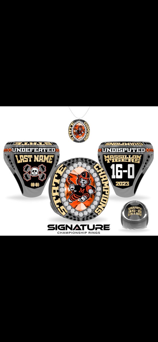 🏈Massillon🏈

Final Design 🐅

2023 Ohio State Football Champions 🏆

#TIG
#Undisputed
#16-0

🏆