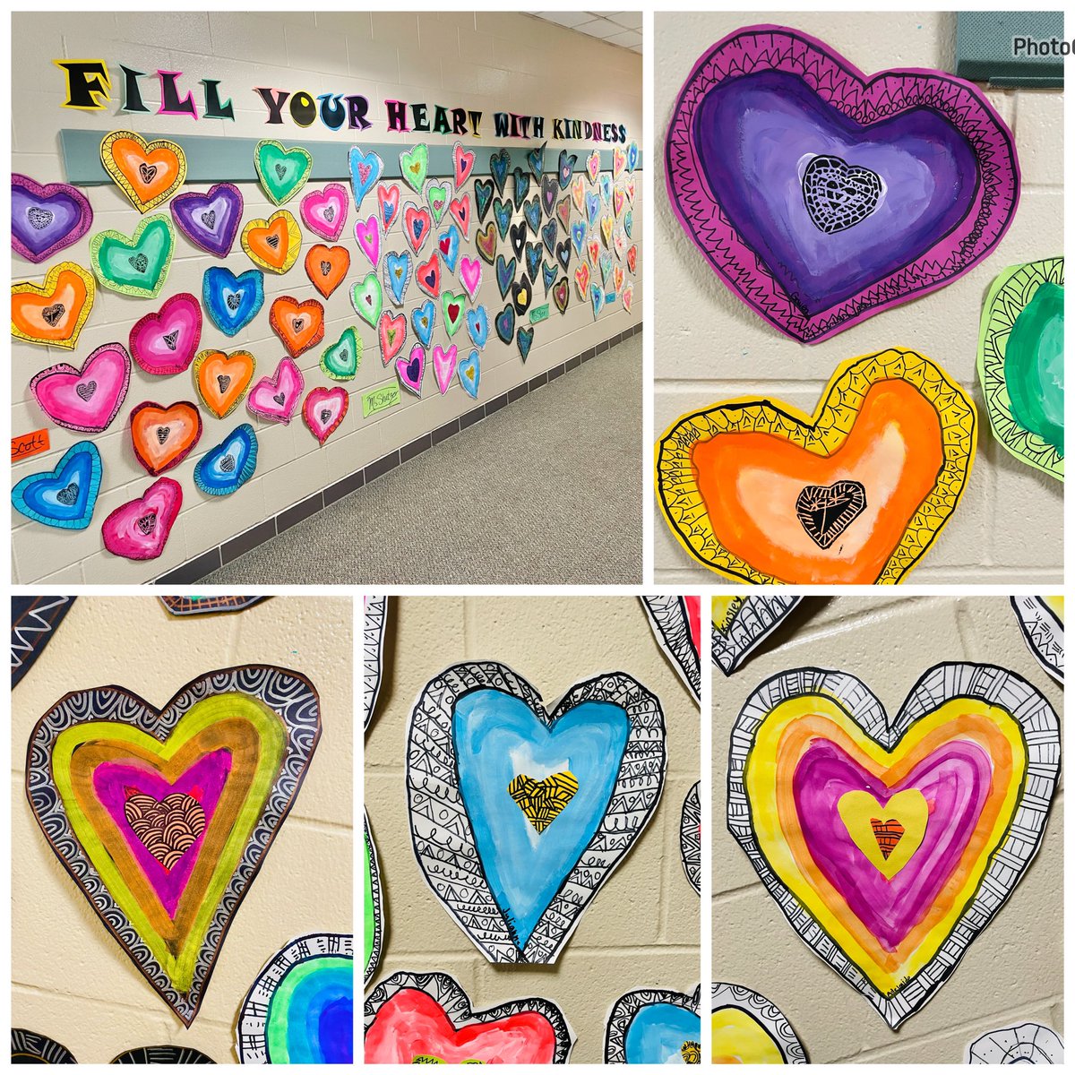 Second grade is filling their hearts with kindness while learning about tints and shades of a color!  Amazing! #kindnessmonth  #Valentines #HumbleISDArtists  <a href="/HumbleISD_HHE/">Hidden Hollow Elementary</a> <a href="/VisualArtHumble/">Humble ISD Visual Arts</a> <a href="/HumbleISD_Arts/">Humble ISD Fine Arts</a> <a href="/ShatzerAmy/">Mrs. Shatzer</a> <a href="/lisacaviness80/">Lisa Sherrill_HHE 1st grade</a> <a href="/MeghinScott/">Meghin Scott</a>
