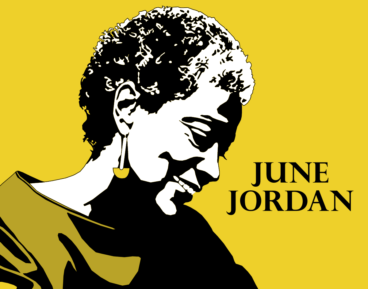 "Good poetry and successful revolution change lives. And you cannot compose a good poem or wage a revolution without changing consciousness unless you attack the language that you share with your enemies and invent a language that you share with your allies." -June Jordan
#BHM
