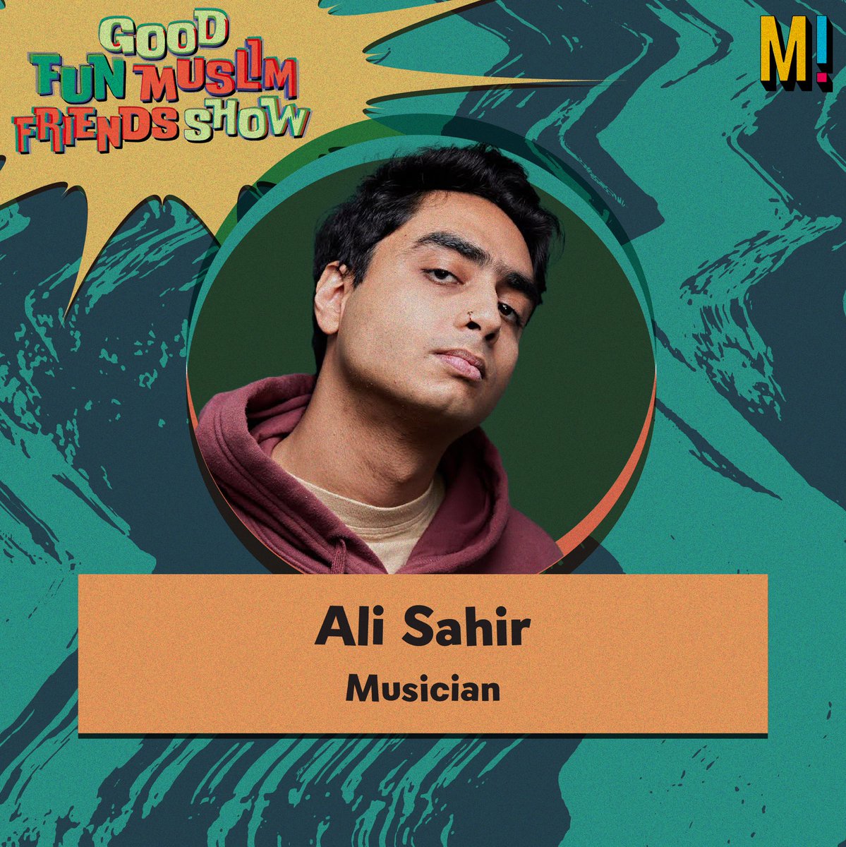Mipsterz's tweet photo. Alright folks, time to introduce guest #2 for our virtual GOOD FUN MUSLIM FRIENDS SHOW at the end of this month—meet Ali Sahir! https://t.co/L6xtdpXVUp