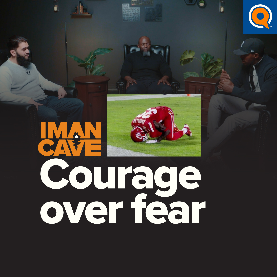 Join Sh. Abdullah Oduro for an inspiring conversation with former NFL player Husain Abdullah this week on Iman Cave! Tune in as he shares the powerful story behind his sajdah during a game, highlighting how to embody courage as a Muslim man.