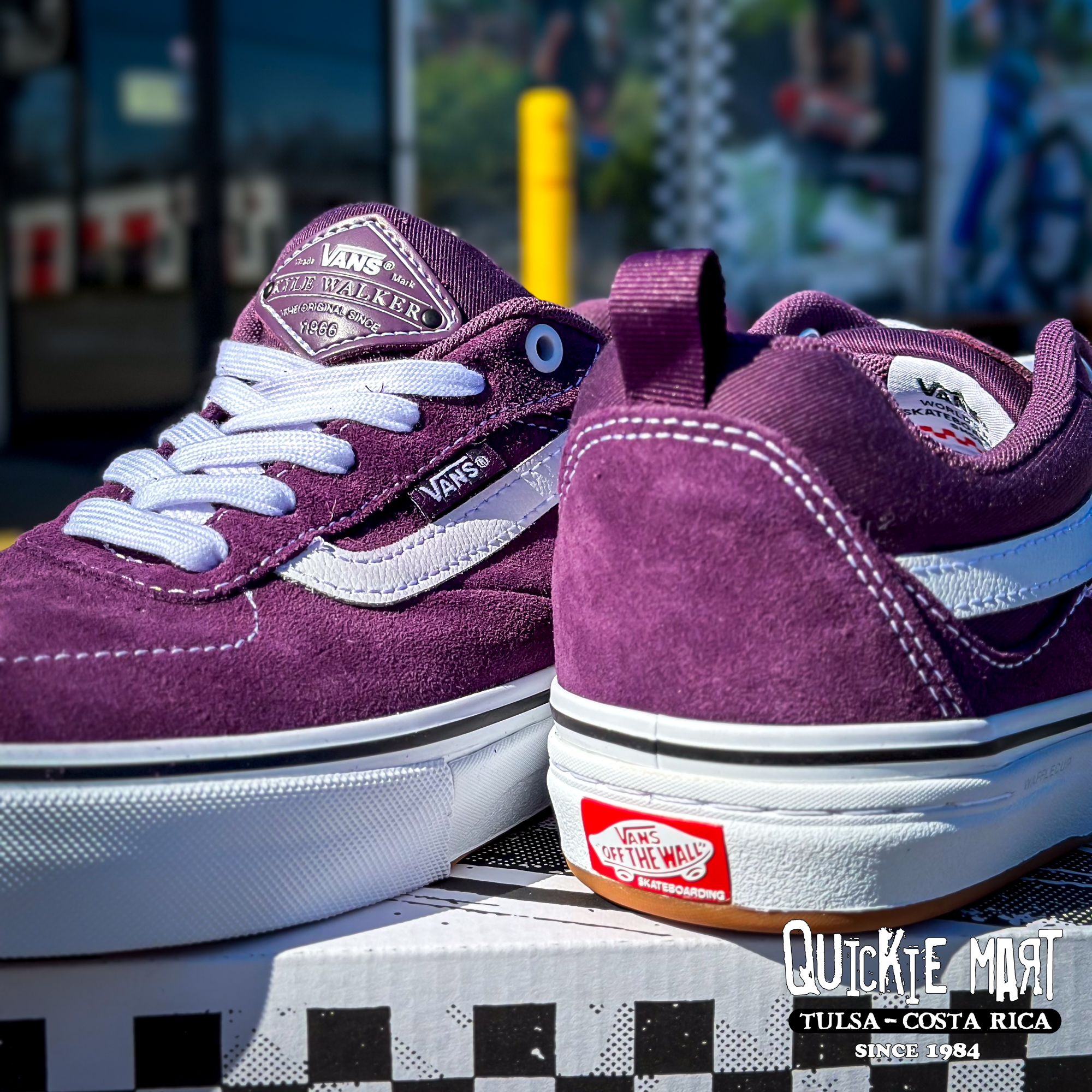 Vans kyle walker pro deals lavender