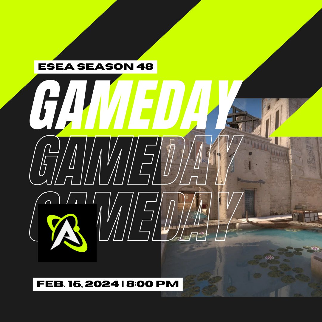 AtomicGamingUS's tweet image. A rematch from last season!
🎮 Counter-Strike
⚔️ Atomic Vs. Les Bowlcuts
⏰ 8:00 PM CST
📺Twitch.tv/AtomicGamingUS